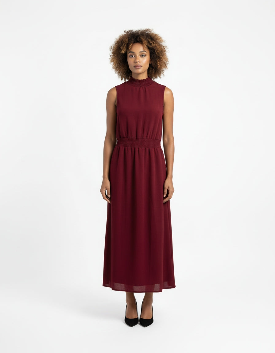 New Look Maxikleid bordeaux — Damen