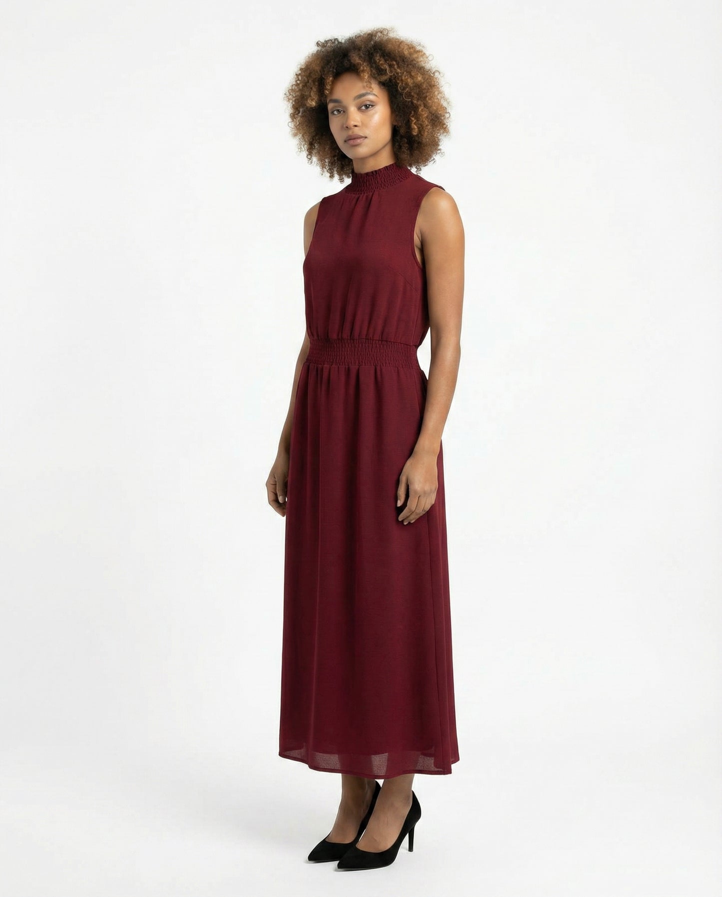 New Look Maxikleid bordeaux — Damen