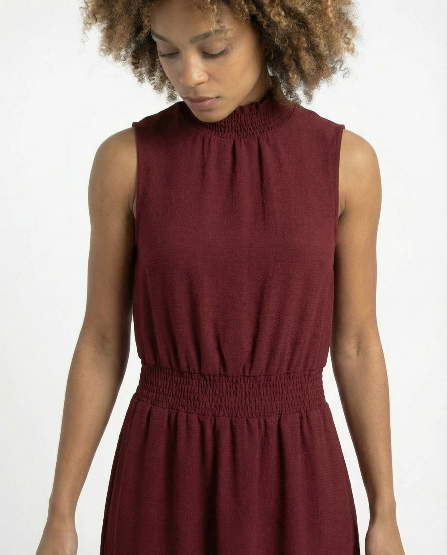 New Look Maxikleid bordeaux — Damen